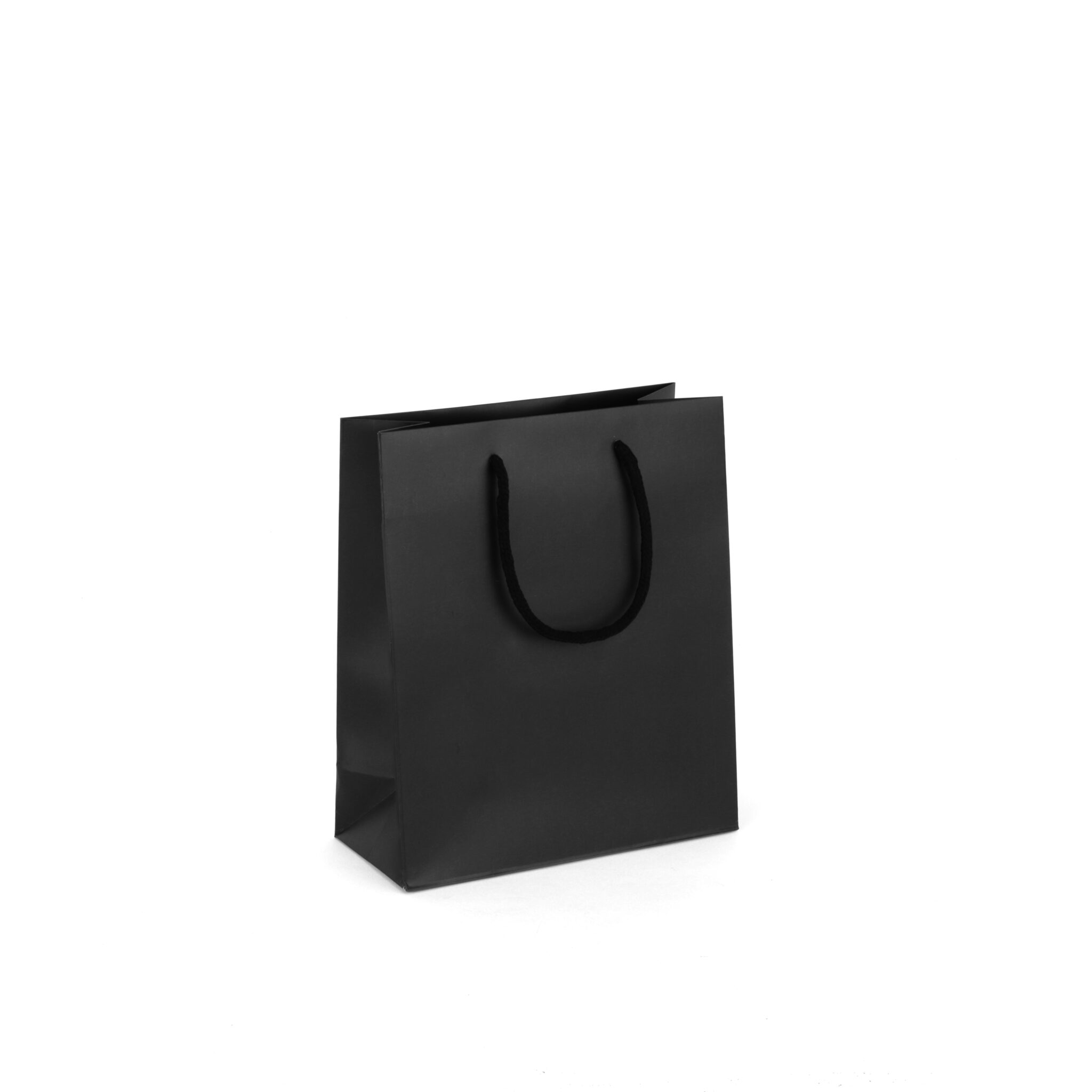 PURE BLACK - Sac en papier noir luxe – Image 3