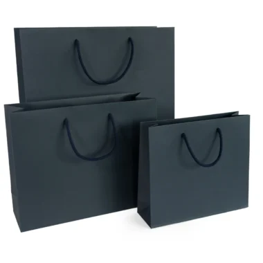 PURE BLUE - sac en papier brut personnalisé